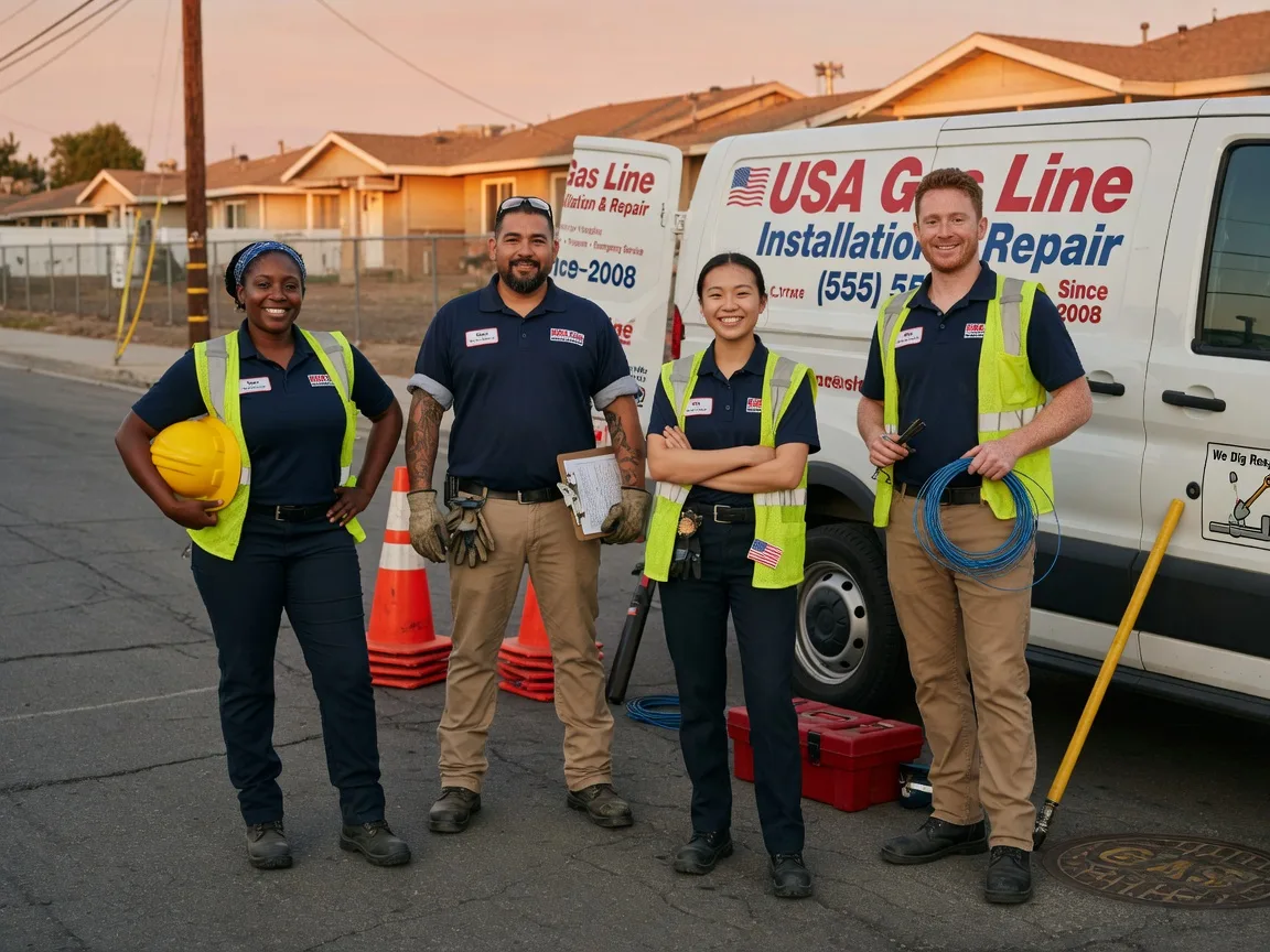 Gas Line Installation company in Alburnett, IA